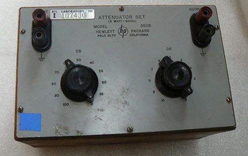 Agilent HP 350B Attenuator Set