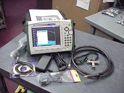 Anritsu mt8222a bts master with wimax tests opts 66/67/90-with cal kit/cable for sale