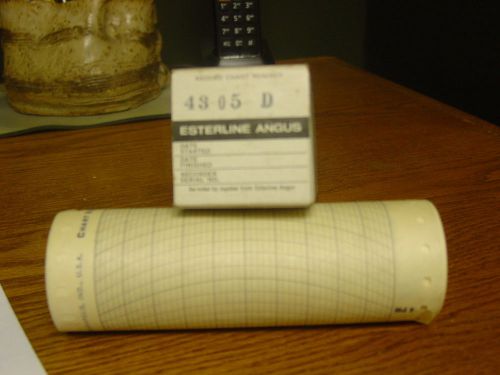 Esterline Angus Recorder Chart Paper 4305D (24 available)