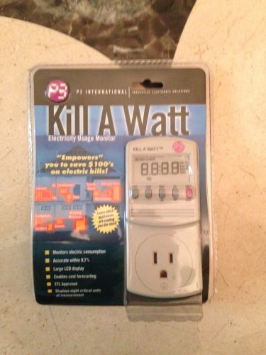 Kill a Watt Electricity usage monitor