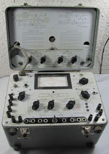Wiltron Model 9041 Electrical Transmission Level &amp; Return Loss Measuring Set