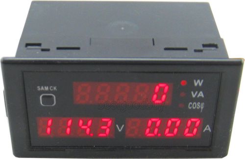 Ac80-300v/0-100a multi-function digital display ac voltmeter ammeter power meter for sale