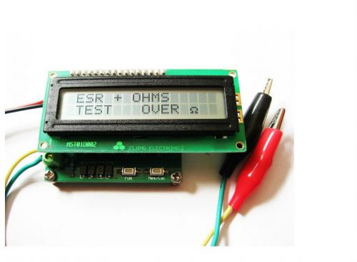 NEW Capacitor ESR Tester IN Circuit Capacitance Meter Milliohmmeter 0.01~150 ?