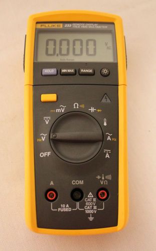 Fluke 233 Remote Display True RMS Multimeter with Leads - Excellent