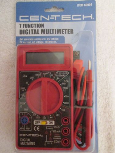 New 7 function multi-tester by cen-tech (un-opened package) for sale