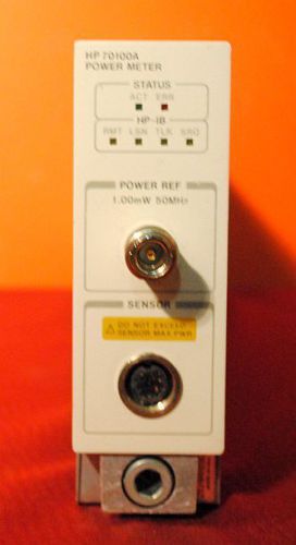 Hp 70100a power meter module for sale