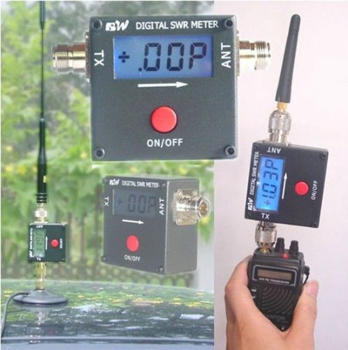 Redot 1050a professional mini digital vhf uhf swr power meter for yaesu ft for sale
