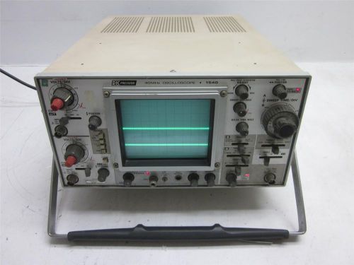 Dynascan corporation bk precision 1540 dual trace 40mhz analog oscilliscope for sale