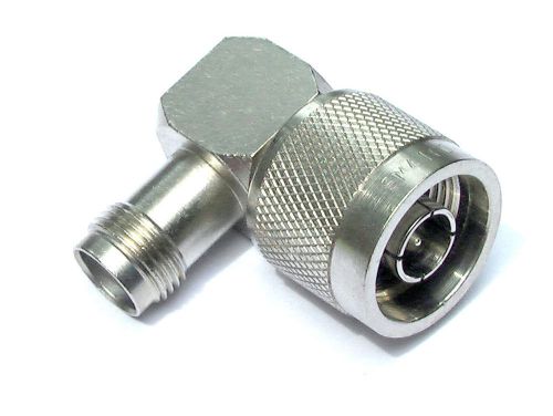 Fairview Microwave SM4160 N Male to TNC Female Right Angle Adapter 90 PE9550