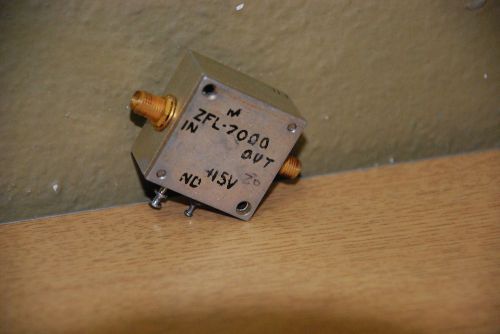 MINI CIRCUITS ZFL-2000 50? MEDIUM POWER AMPLIFIER 10 TO 2000 MHZ ROHS COMPLIANT