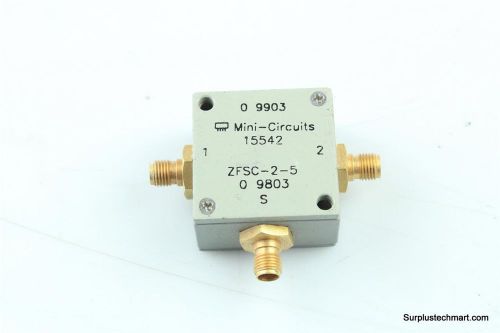 Mini Circuits Coaxial Power Splitter/Combiner, 10 to 1500 MHz, ZFSC-2-5