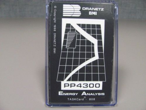 Dranetz bmi taskcard pp4300 808/hm v1.5 for sale