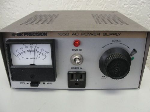BK Precision 1653 Variable AC Power Supply ( READ MORE )