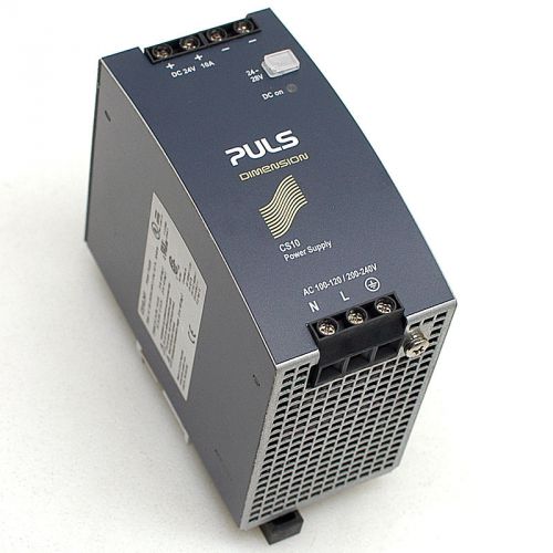 Puls Dimension C-Series 24VDC 10A Single Phase Input Power Supply CS10.241