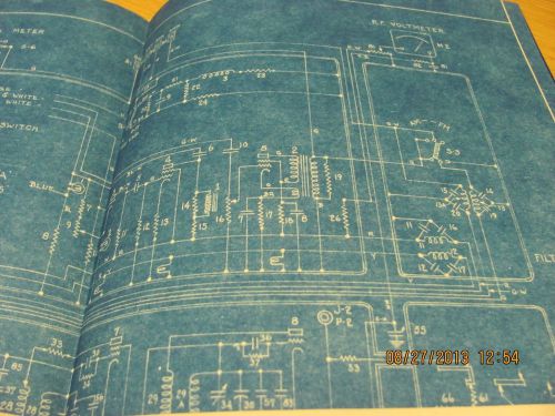 Boonton model 154-as: f.m. generator - operating instructions manual schem 18110 for sale