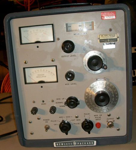 Hewlett Packard HP UHF Signal Generator Model 612A