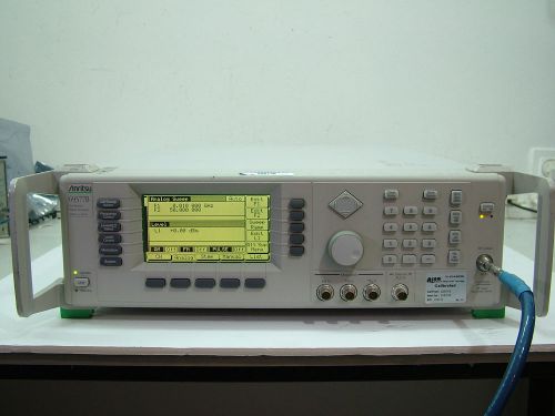ANRITSU 69377B SIGNAL GENERATOR SYNTHESIZED 10MHz - 50GHz  ULTRA LOW NOISE INV2
