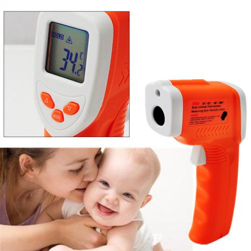 2-in-1 LCD Digital Forehead/Ear Body/Surface Temperature Infrared Thermometer