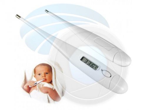 Baby child adult body digital lcd heating thermometer for sale
