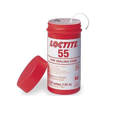 Loctite 55 pipe sealing thread cord for water and gas for sale