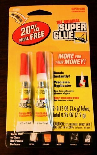 The Orignal Super Glue 2 Pack with 20% MORE Free Shipping