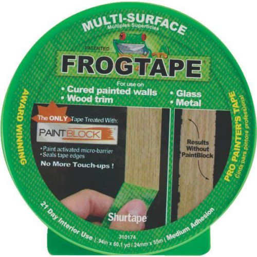 Shurtech brands, llc 1358463 frogtape-.94&#034; frog tape for sale