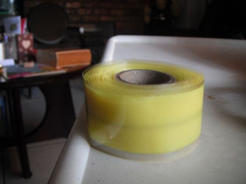 * neon yellow* silicone self-fusing tape* 8 rolls  &amp; 2 free for sale