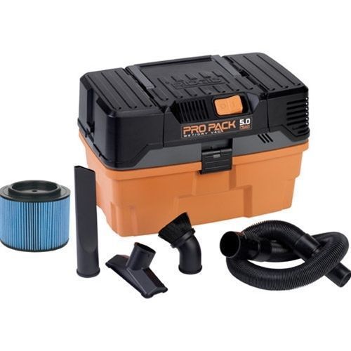 Ridgid 31663 wd4522 4.5 gallon pro pack portable wet/dry vacuum for sale