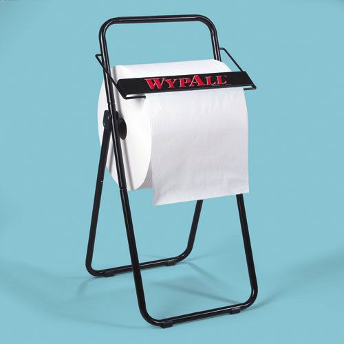 WypAll&amp;reg; Jumbo Roll Hard Roll Paper Towel Dispenser, Black. Sold as Each