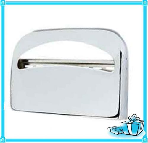 Commercial Bathroom Toilet Seat 1/2 Fold Paper Protection Cover Dispenser CHROME