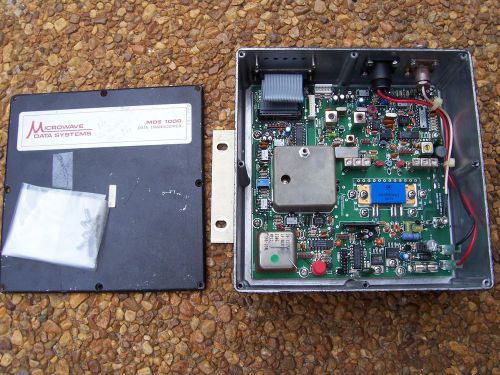 Microwave Base Data Transceiver MDS 1000 1988 Remote Data E5M5LL1084