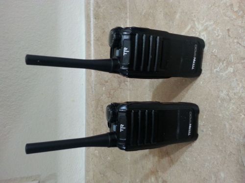 Used tr200 titan radio uhf 450-470mhz 16ch 2w two way business warehouse office for sale