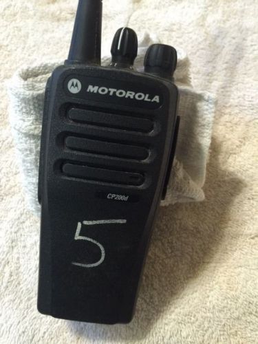 Motorola cp200d, uhf, 16ch, 4 watt, mototrbo portable for sale