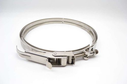 New voss 813710a-953-sl 9 in stainless steel pipe clamp b430653 for sale