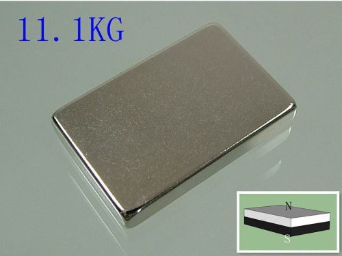 Strong block rare earth neodymium magnets fridge craft magnet n52 30x20x5mm for sale