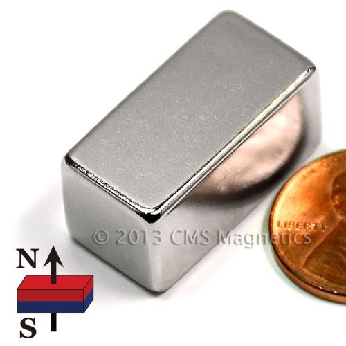 Neodymium magnets n45 1&#034;x1/2&#034;x1/2&#034; rectangular rare earth magnets 200 pc for sale