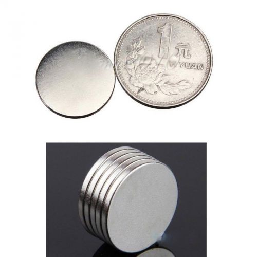 5x Super Strong Round Magnets 20mm x 2mm Rare Earth Neodymium N35 Grade Magnet