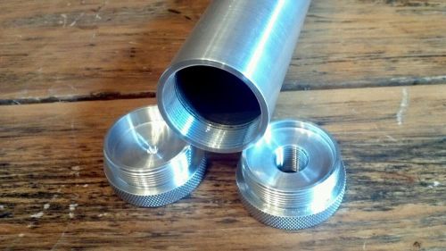 Aluminum tube threaded   5 for sale