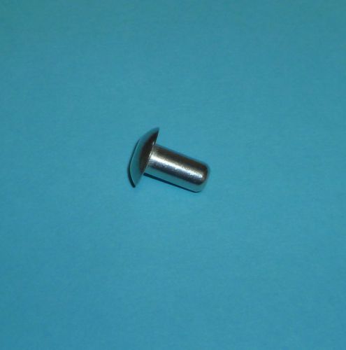 Solid aluminum rivets 1/4&#034; x 1/2&#034; length universal head 400 pc for sale