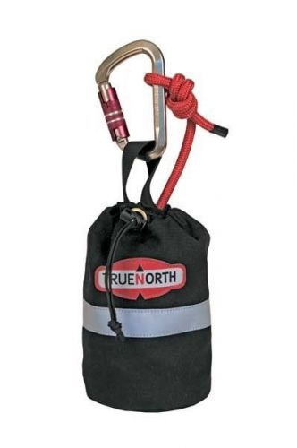 True north fire fighter 40 feet drop rope bag color black for sale