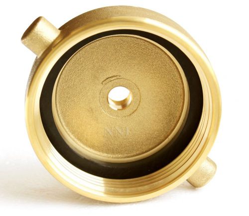 2-1/2&#034; x 3/4&#034; GARDEN HOSE HYDRANT BRASS ADAPTER  Female NST x Male Garden Hose