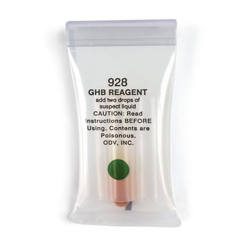 Odv ghb narcopouch gamma hydroxybutyrate reagent test, 10 pack #928 for sale