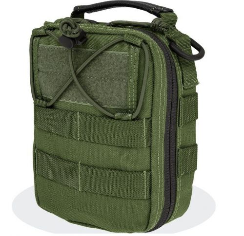 Maxpedition mx226g fr-1 pouch green measures approximately 7&#034; x 5&#034; x 3&#034; w/zipper for sale