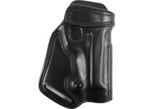 Galco Small of Back Holster Right Hand Black For Glock 26 27 Leather SOB286B