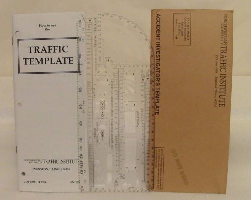 POLICE INVESTIGATOR`S ACCIDENT SCENE TEMPLATE DIAGRAMMING POLICEMAN`S WITH BOOK