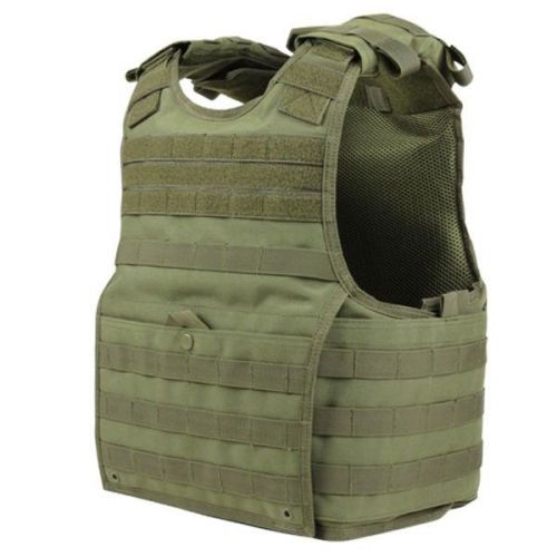 Condor xpc od green exo spear balc molle armor plate carrier tactical vest l/xl for sale