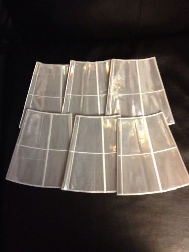 Orafol Reflexite Slip On Reflective Cone Collars 6 &#034; Six Piece Lot