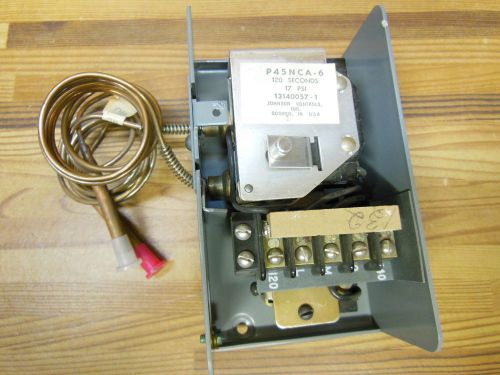 Johnson Controls P45NCA-6 120 secs. 17 psi