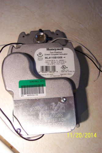 HONEYWELL ML4115B1008 TWO POSITION DIRECT COUPLED ACTUATOR 115 VAC,.19 AMPS,18WT