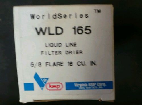 Virginia kmp corp. world series wld 165 5/8&#034; flare 16 cu. liquid filter drier for sale